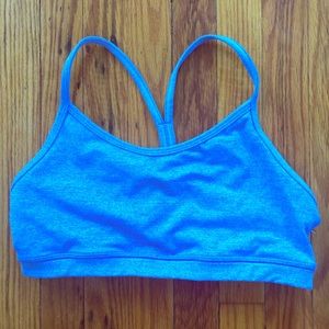 LULULEMON Blue Sports Bra Sz S